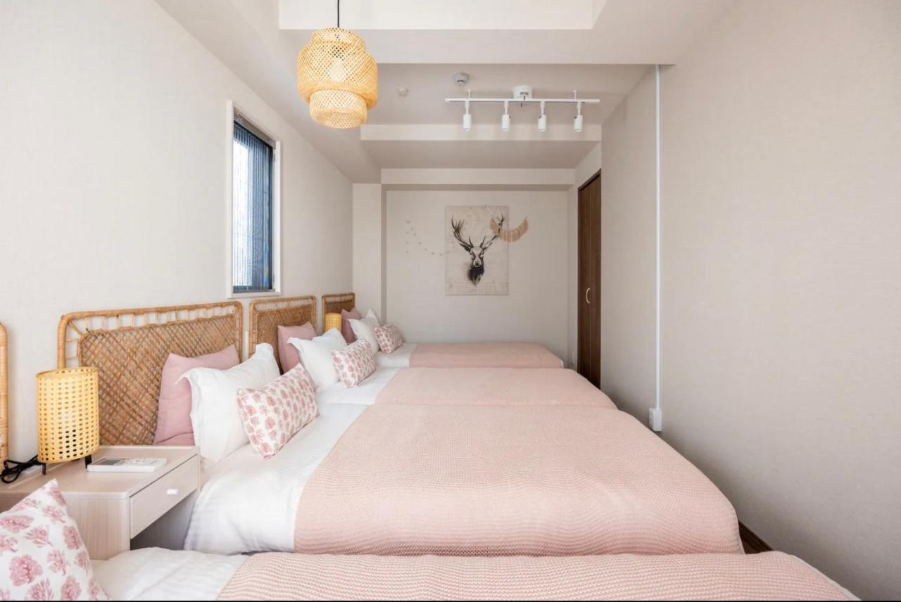 上野駅徒歩５分シングルベッド４台＋布団２セット1Ldk Appartement Tokio Buitenkant foto